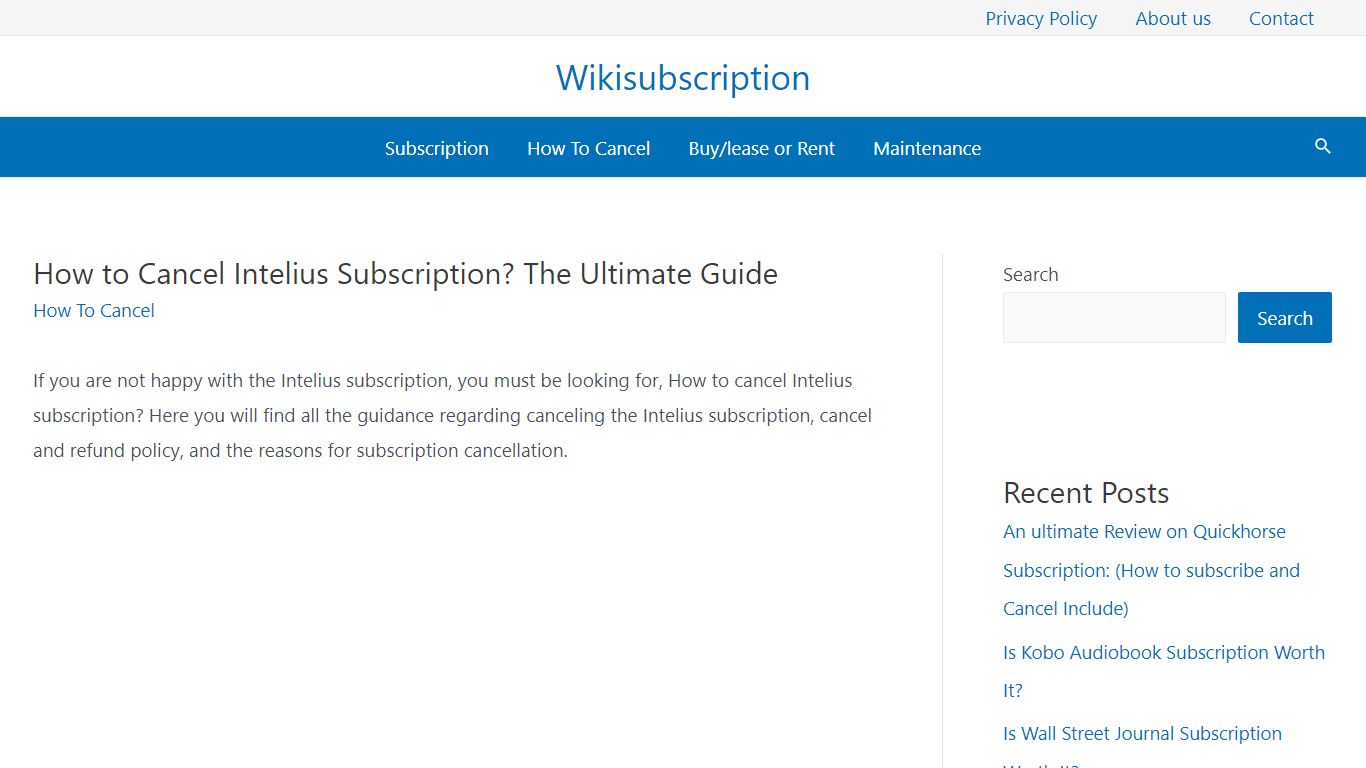 How to Cancel Intelius Subscription? The Ultimate Guide